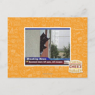 Breaking News 2 Postcard