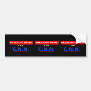 Breaking News: I am Curious Nosey Neighbour (UK) Bumper Sticker