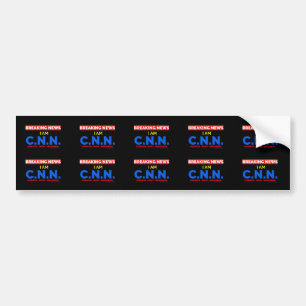Breaking News: I am Curious Nosy Neighbour (C.N.N. Bumper Sticker