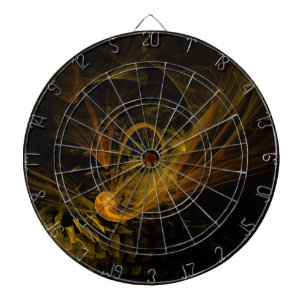 Breaking Point Abstract Art Dartboard