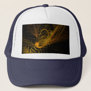 Breaking Point Abstract Art Hat