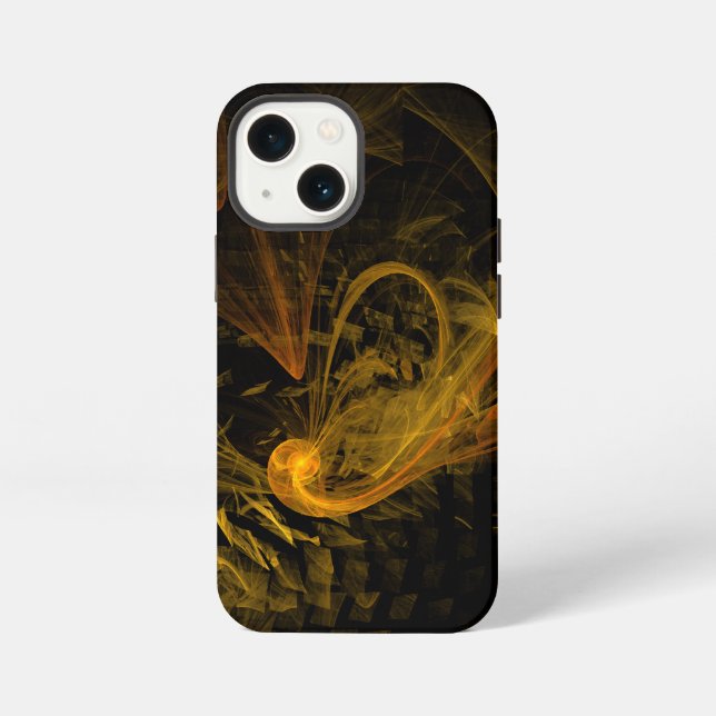 Breaking Point Abstract Art iPhone Case (Back)