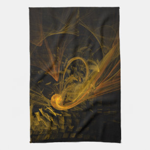 Breaking Point Abstract Art Kitchen Towel