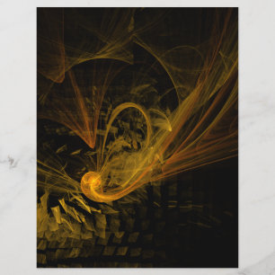 Breaking Point Abstract Art Letterhead