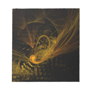 Breaking Point Abstract Art Notepad