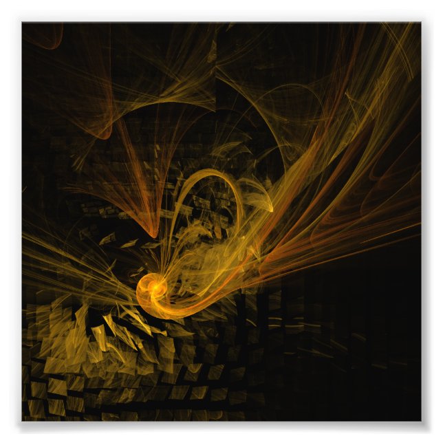 Breaking Point Abstract Art Photo Print (Front)