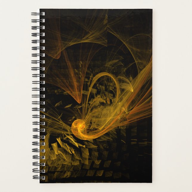 Breaking Point Abstract Art Planner (Front)