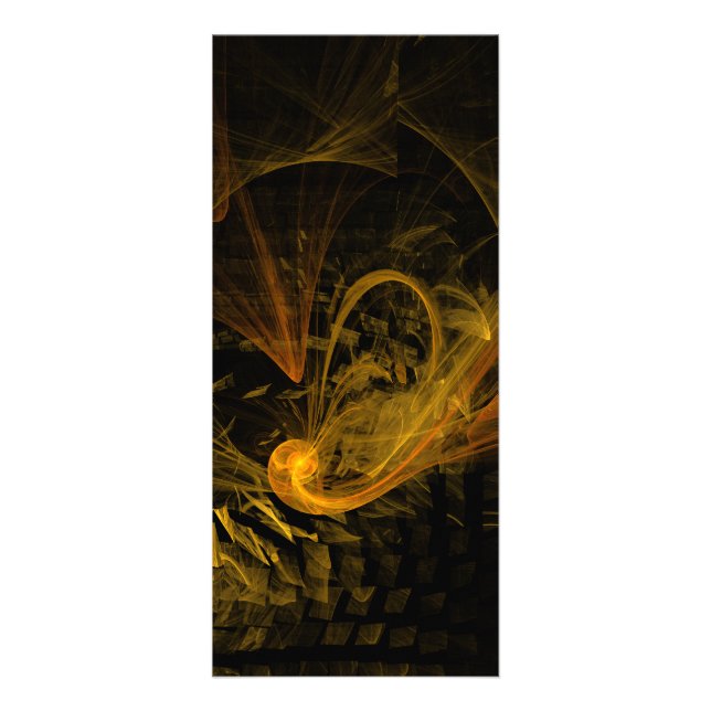 Breaking Point Abstract Art Rack Card (Front)