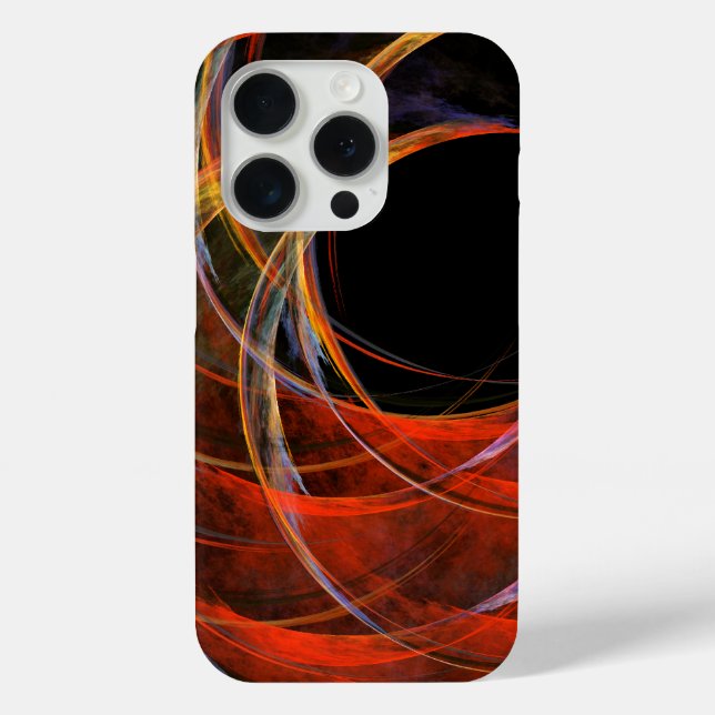Breaking the Circle Abstract Art Case-Mate iPhone Case (Back)