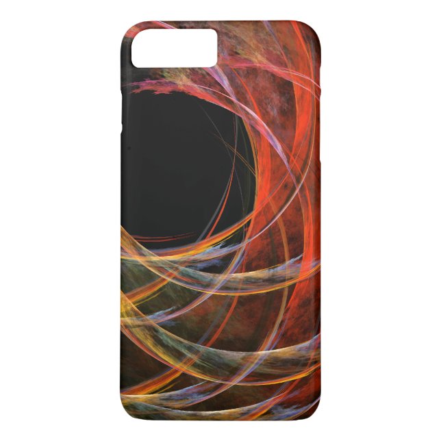 Breaking the Circle Abstract Art Case-Mate iPhone Case (Back)