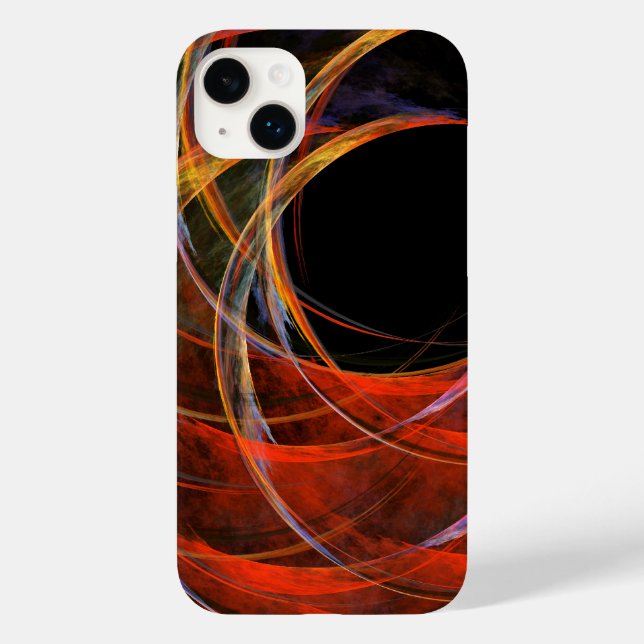 Breaking the Circle Abstract Art Case-Mate iPhone Case (Back)