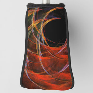 Breaking the Circle Abstract Art Golf Head Cover
