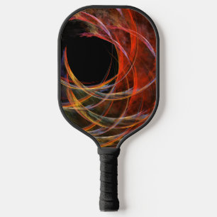 Breaking the Circle Abstract Art Pickleball Paddle