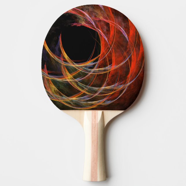 Breaking the Circle Abstract Art Ping Pong Paddle (Front)
