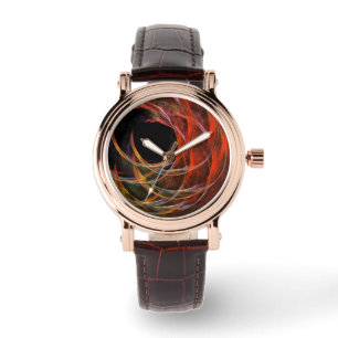 Breaking the Circle Abstract Art Watch