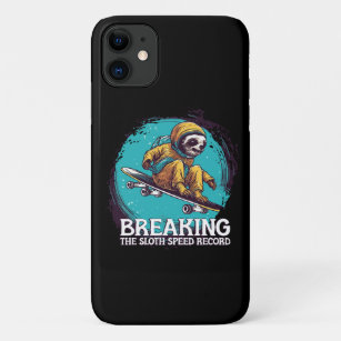 breaking the sloth speed record Case-Mate iPhone case