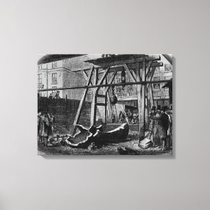 Breaking up Big Ben Canvas Print