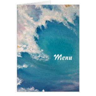 Breaking wave menu