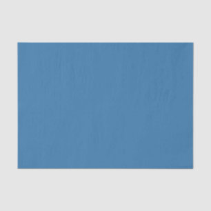 Breaking Waves Rich Saturated Blue Solid Tissue Paper