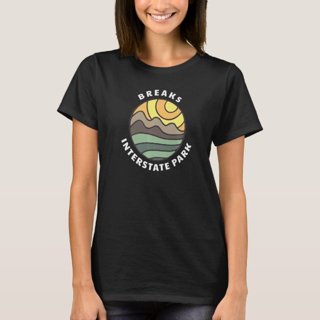 Breaks Interstate Park Kentucky KY Vacation Souven T-Shirt (Front)