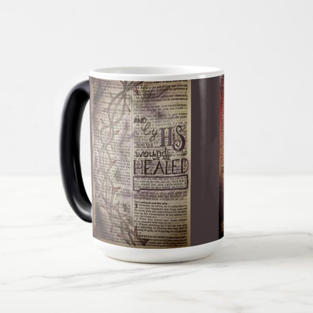 Breakthrough / By His Stripes We Are Healed mug (Front Left)