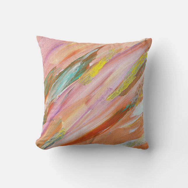 Breakthrough Throw Pillow (Front)