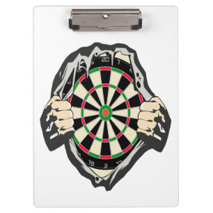 Breakthrough to the Bullseye – Ultimate Dartboard  Clipboard
