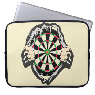 Breakthrough to the Bullseye – Ultimate Dartboard Laptop Sleeve