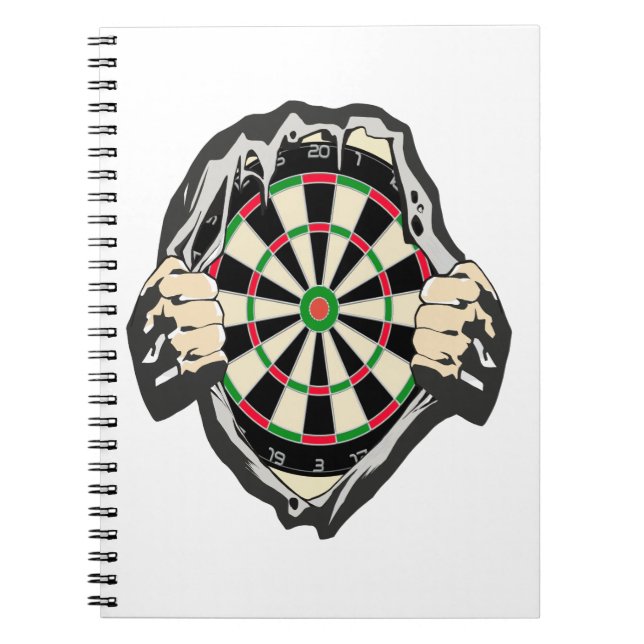 Breakthrough to the Bullseye – Ultimate Dartboard  Notebook (Front)