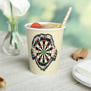 Breakthrough to the Bullseye – Ultimate Dartboard  Paper Cups