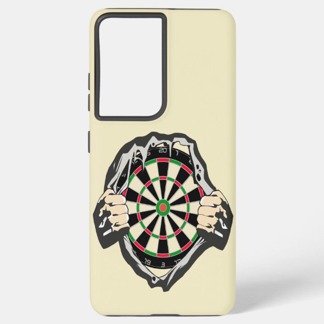 Breakthrough to the Bullseye – Ultimate Dartboard  Samsung Galaxy S21 Ultra Case (Back)