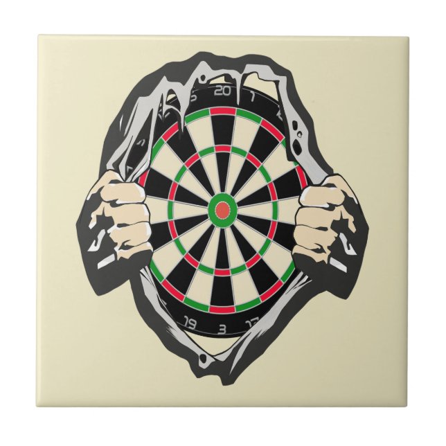 Breakthrough to the Bullseye – Ultimate Dartboard  Tile (Front)