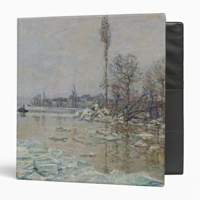Breakup of Ice, 1880 Binder (Front/Inside)