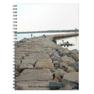 Breakwater, Sakonnet Point - Little Compton, RI Notebook