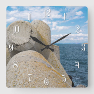 Breakwater Square Wall Clock