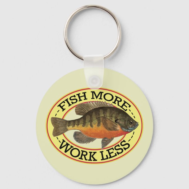 Bream, Bluegill Fishing Keychain (Front)
