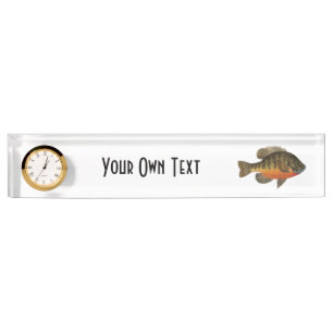 Bream Fishing Nameplate