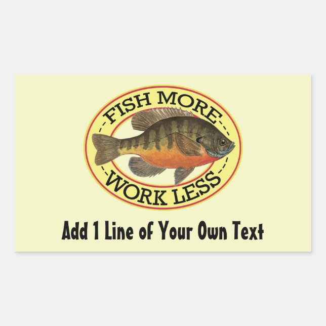 Bream Fishing Sticker (Front)