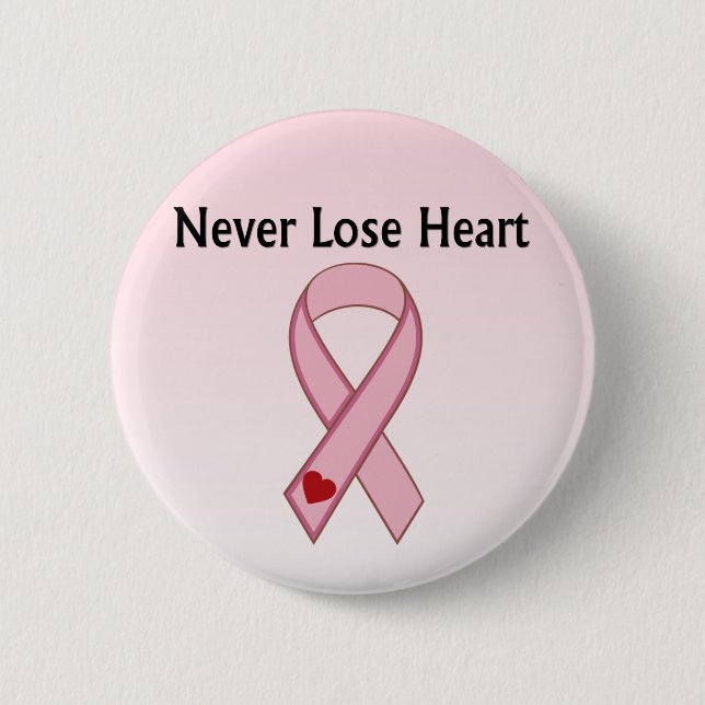 Breast Cancer 2 Inch Round Button (Front)