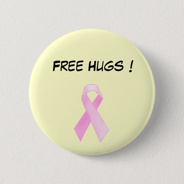 breast cancer 2 inch round button (Front)