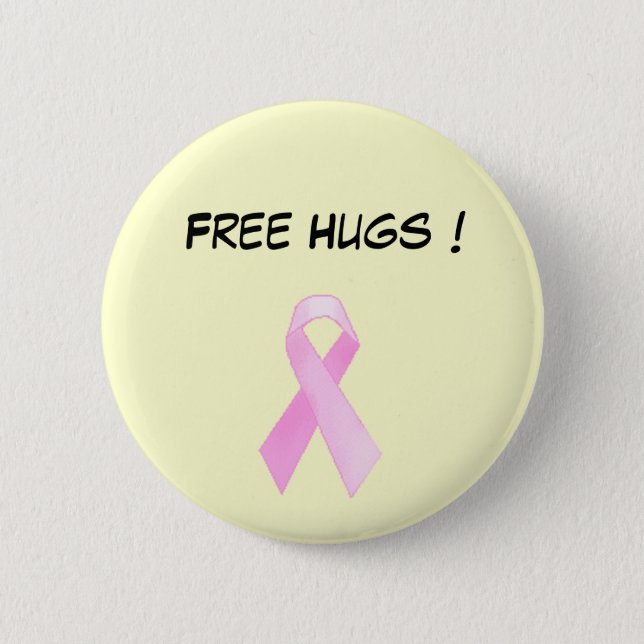 breast cancer 2 inch round button (Front)