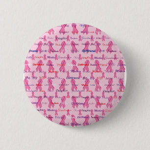Breast Cancer Awareness 2 Inch Round Button