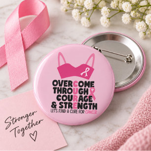 Breast Cancer Awareness 2 Inch Round Button