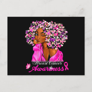 Breast Cancer Awareness African American Women Mel Postcard