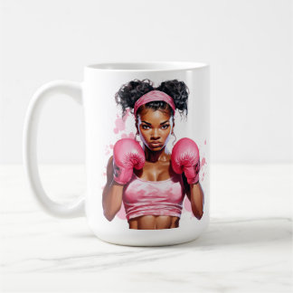 BREAST CANCER AWARENESS AND SUPPORT COFFEE MUG