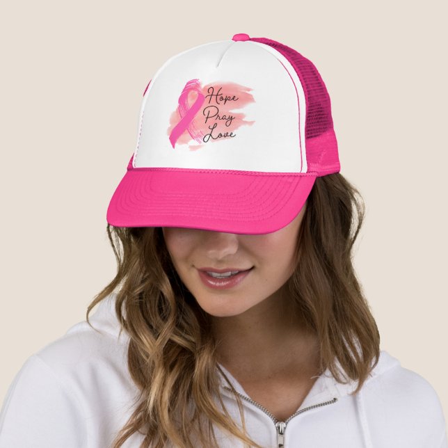 Breast Cancer Awareness Baseball & Trucker Hat (In Situ)