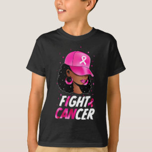 Breast Cancer Awareness Black Women Warrior Suppor T-Shirt