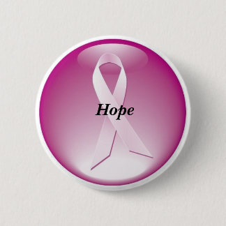 Breast Cancer Awareness Button Hope