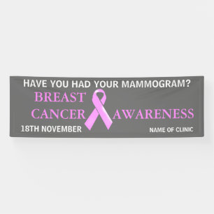 Breast Cancer Awareness Campaign   Personalize Banner
