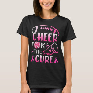Breast Cancer Awareness Cheer For The Cure T-Shirt